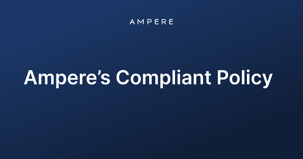 Complaint Policy — Ampere | Data Protection, Information Security